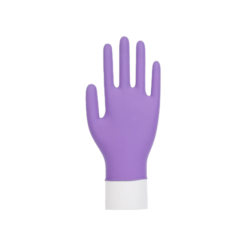 Disposable Purple Nitrile glove