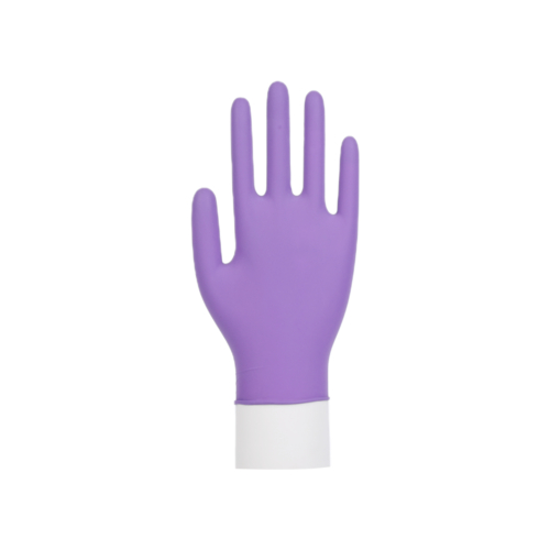 Disposable Purple Nitrile glove