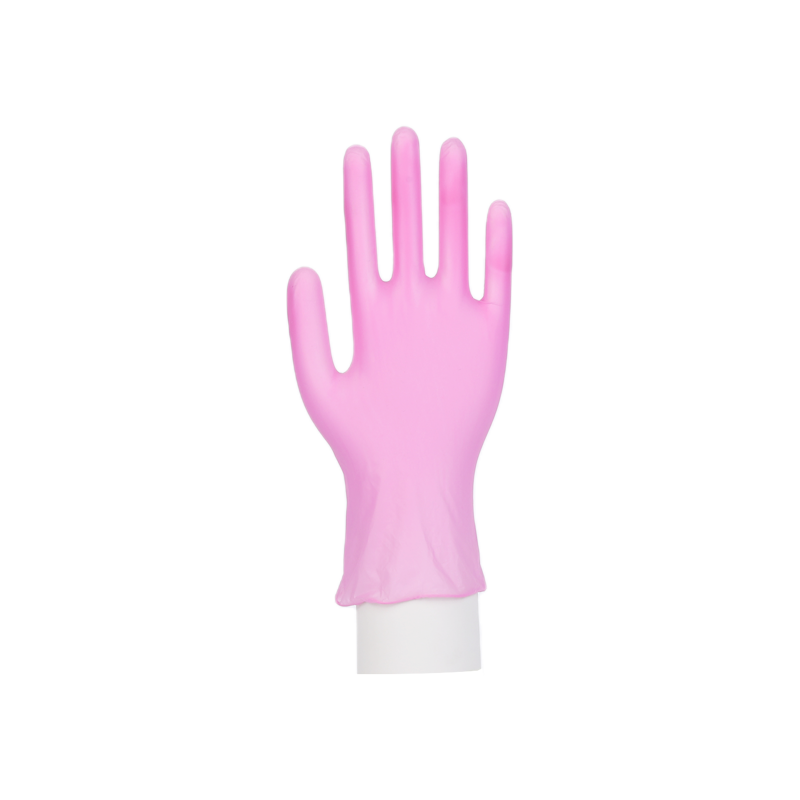 Disposable Pink PVC glove