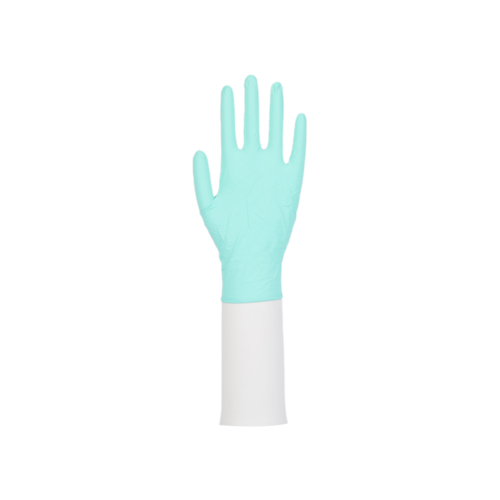 Disposable Green Nitrile glove