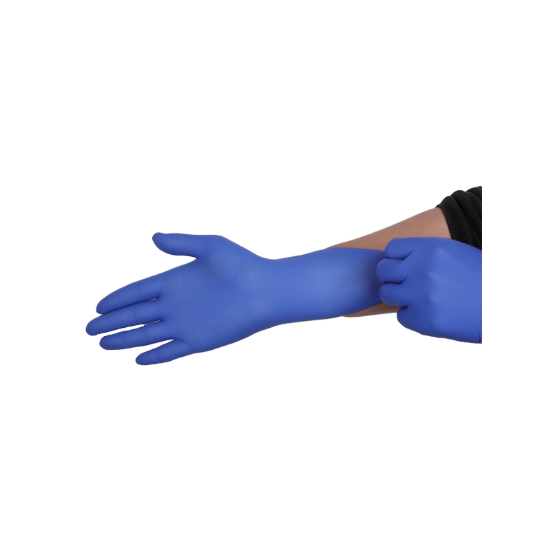 Disposable Blue Nitrile glove