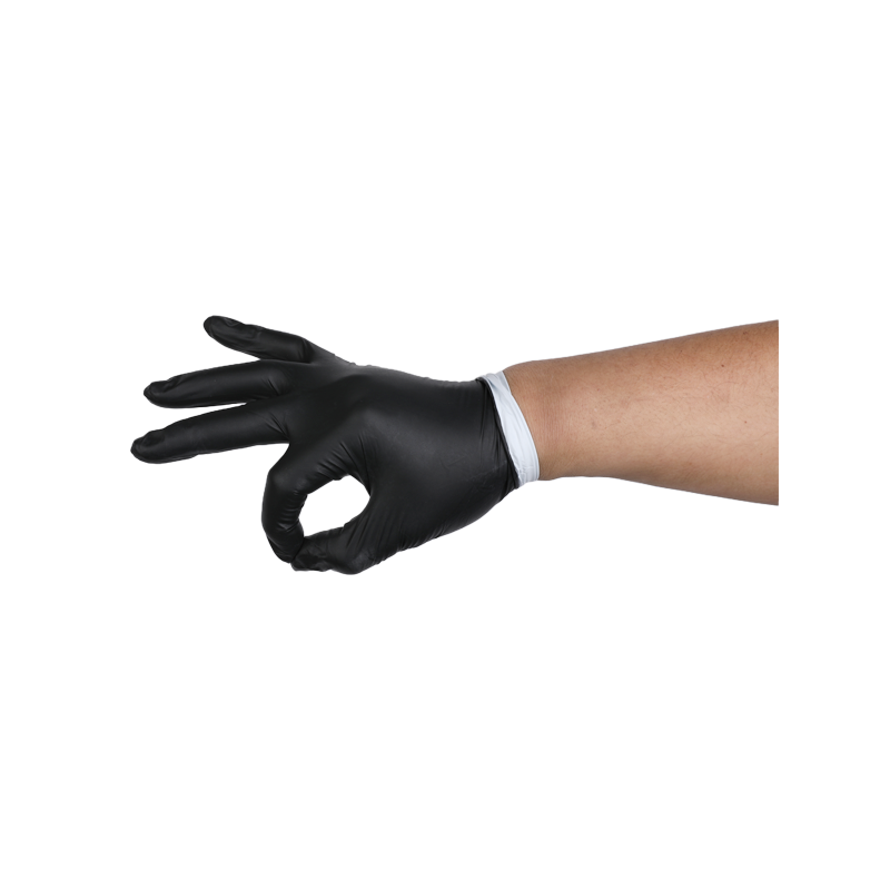 Black Thick Double-sided Nitrile